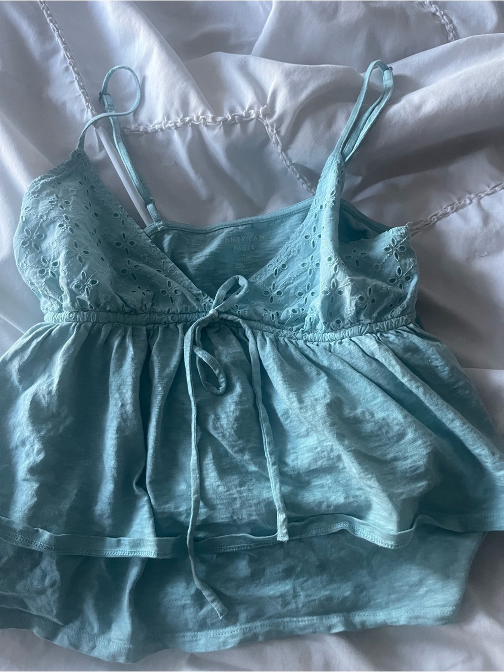 American eagle babydoll top